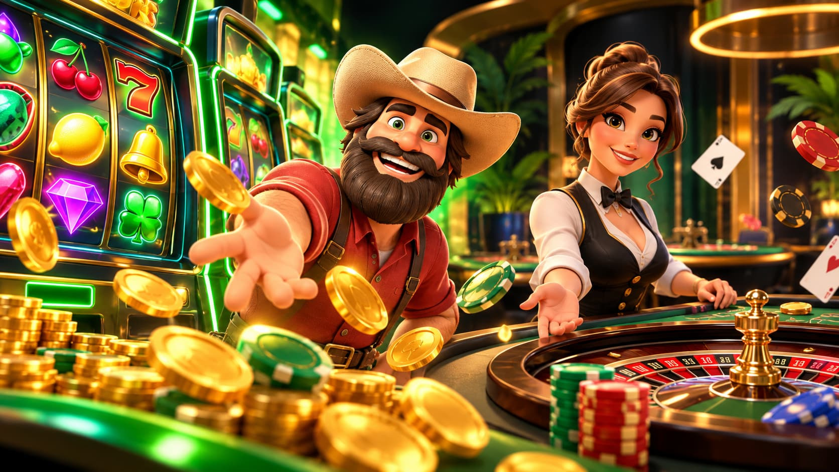 Slots and Live Dealer Games at Patrick Spins UK